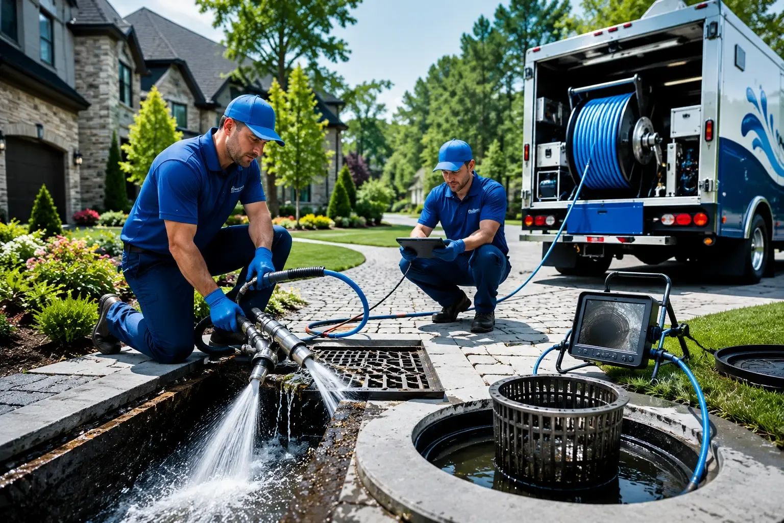 Local outdoor drain cleaning professionals in Blissfield, MI